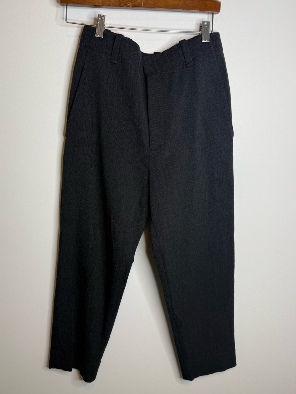 Vince gray wool blend Trousers size 4